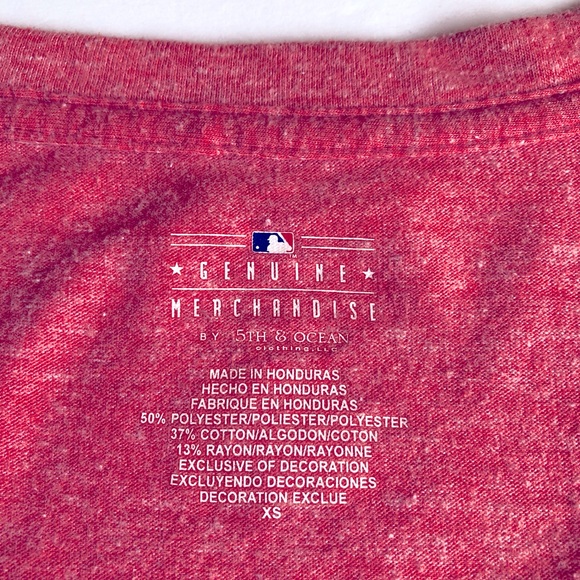 Boston Red Sox Baseball T Shirt Pink XS Women’s - Picture 5 of 15